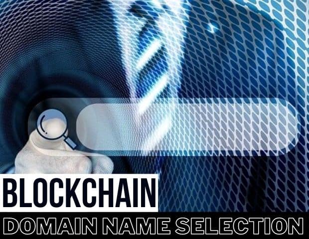 blockchain application in domain name selection