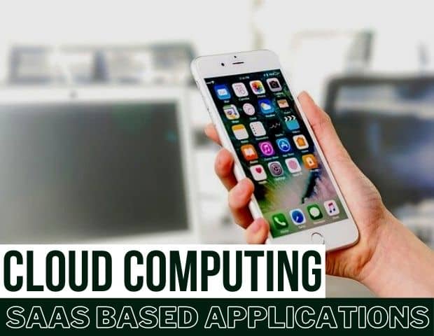 saas based applications using cloud computing