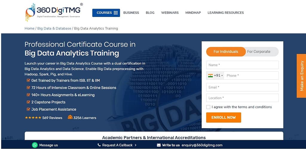 360 learning big data certification course 2021